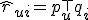 \hat{r}_{ui} = p_u^{\top} q_i