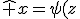 
\widehat x=\psi(z;\omega).
