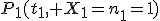 P_1(t_1, X_1=n_1=1)