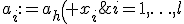 a_i:=a_h\( x_i;X^l\setminus\{x_i\} \)=\frac{\sum_{j=1,j\ne i}^ly_j\gamma_jK\(\frac{\rho(x_i,x_j)}{h(x_i)}\)}{\sum_{j=1,j\ne i}^l\gamma_jK\(\frac{\rho(x_i,x_j)}{h(x_i)}\)},\;i=1,\ldots,l